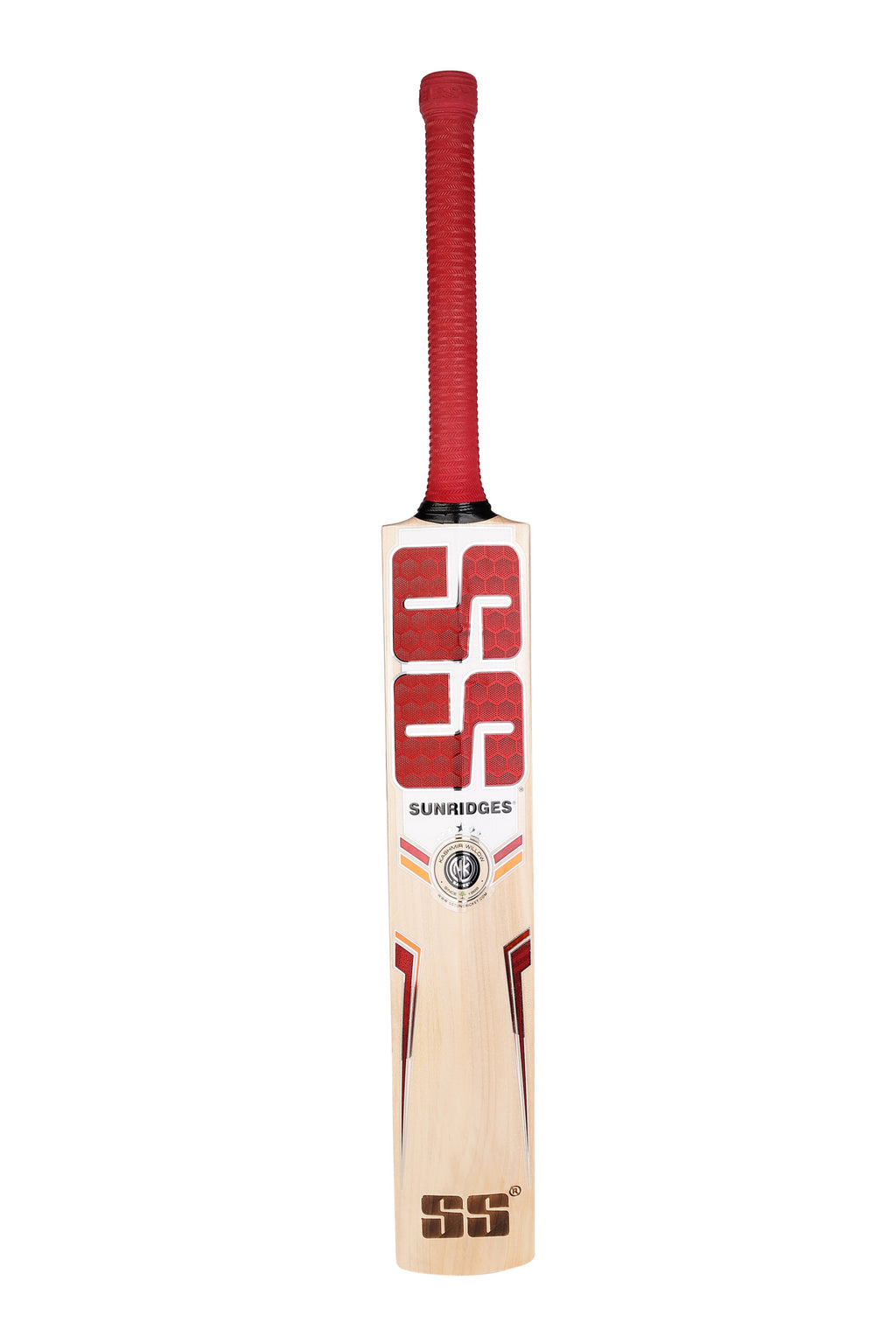 SS Gutsy KW Kashmir Willow Cricket Bat rear View