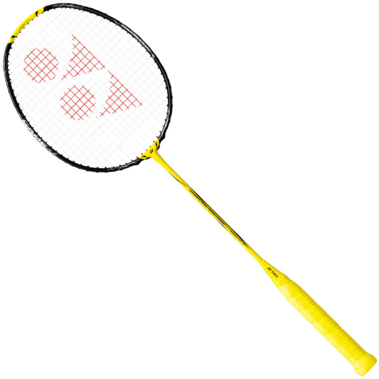 Yonex Nanoflare 1000 Game 4U badminton racquet with head light balance and stiff shaft for speed and attacking play