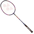 Yonex Arcsaber TX Navy Blue 4U badminton racquet with even balance and medium flex shaft for all-round control and precision