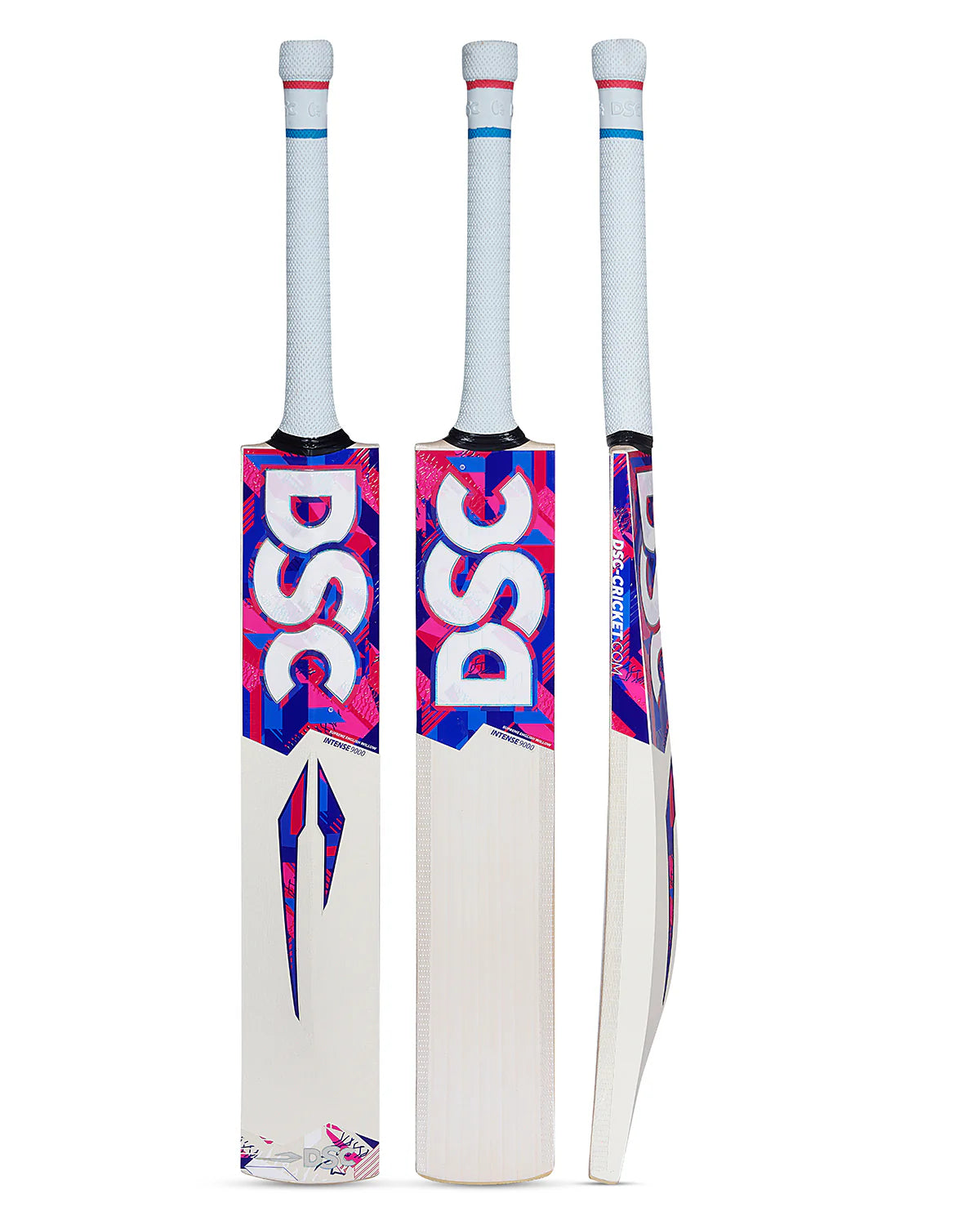 DSC Intense 9000 English Willow Cricket Bat Front View