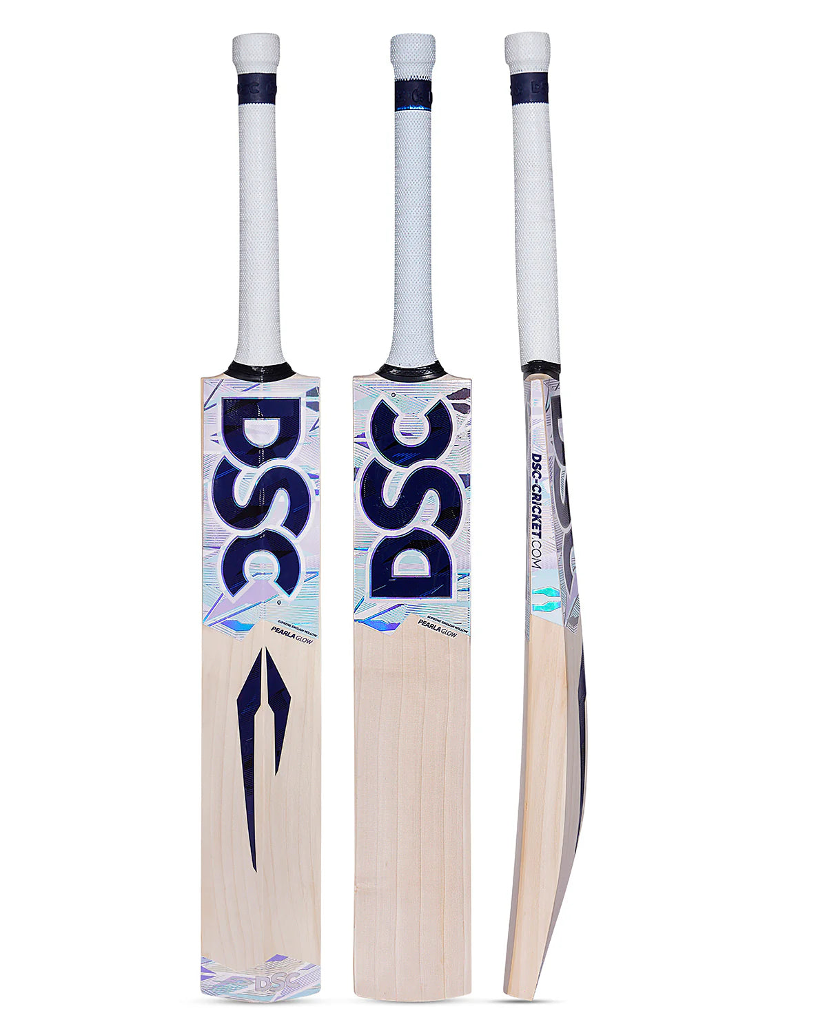 DSC Pearla Lustre English Willow Cricket Bat Front View