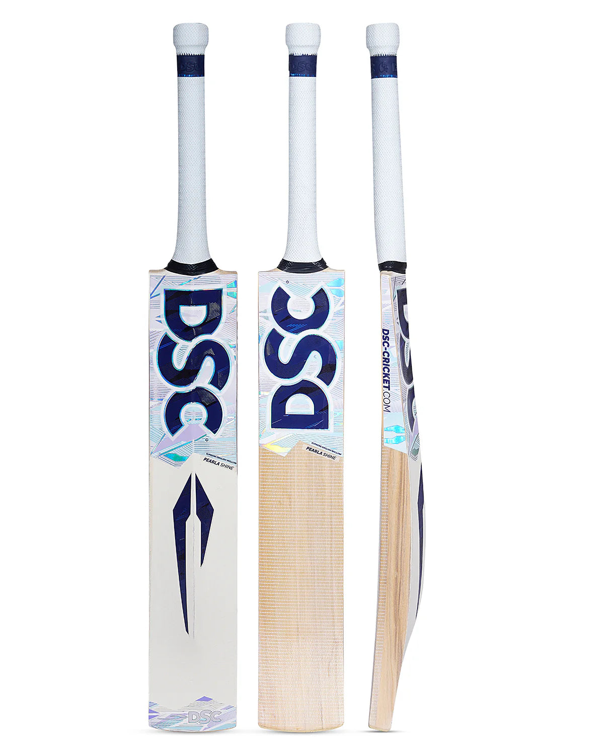 DSC Pearla Shine English Willow Cricket Bat Front View