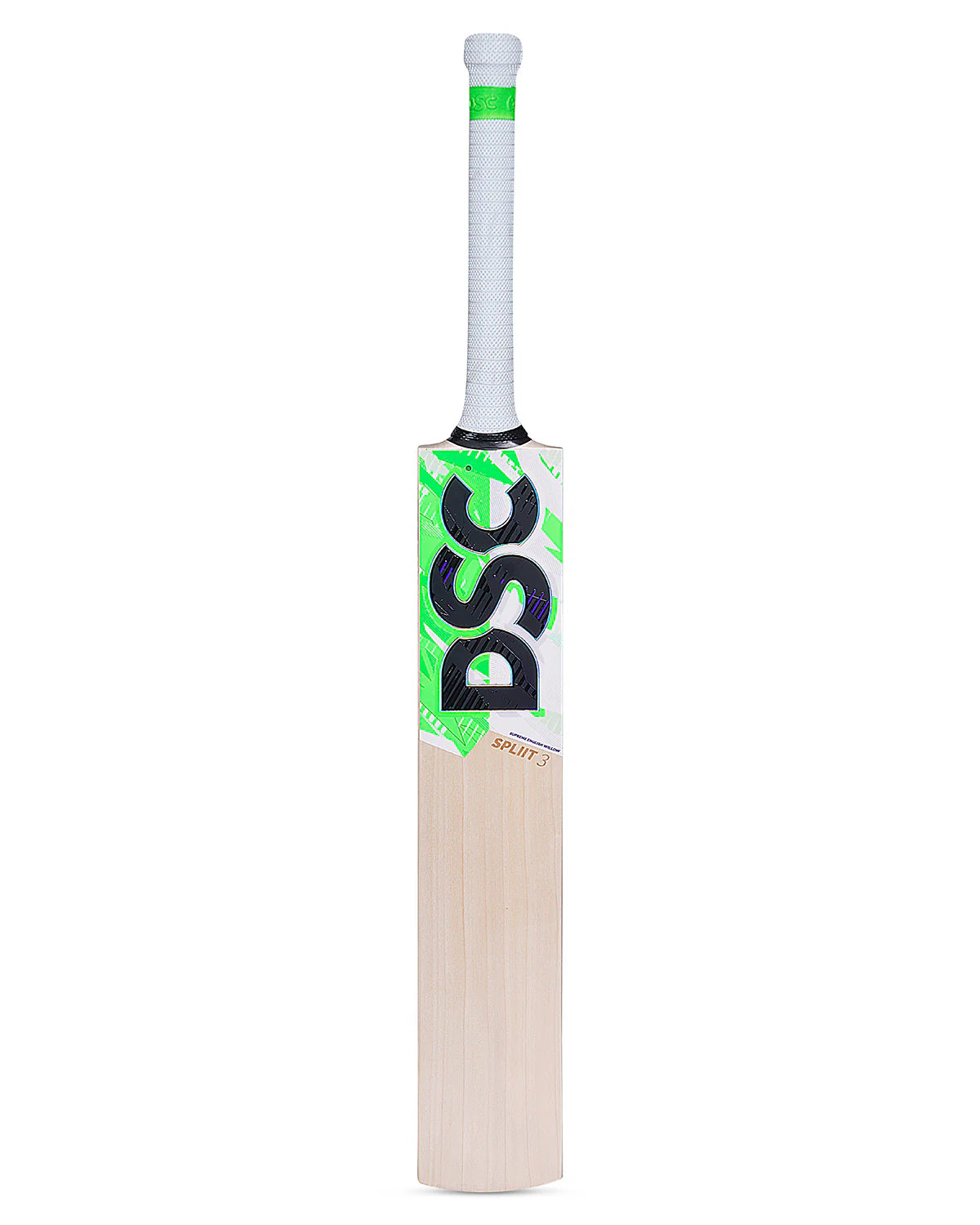 DSC Spliit 3 English Willow Cricket Bat Front View