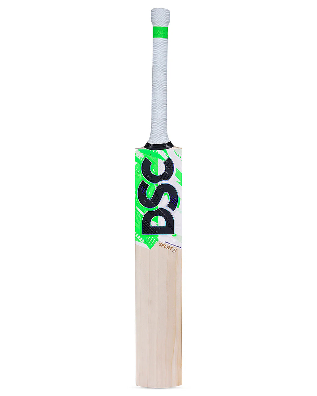 DSC Spliit 5 English Willow Cricket Bat Front View