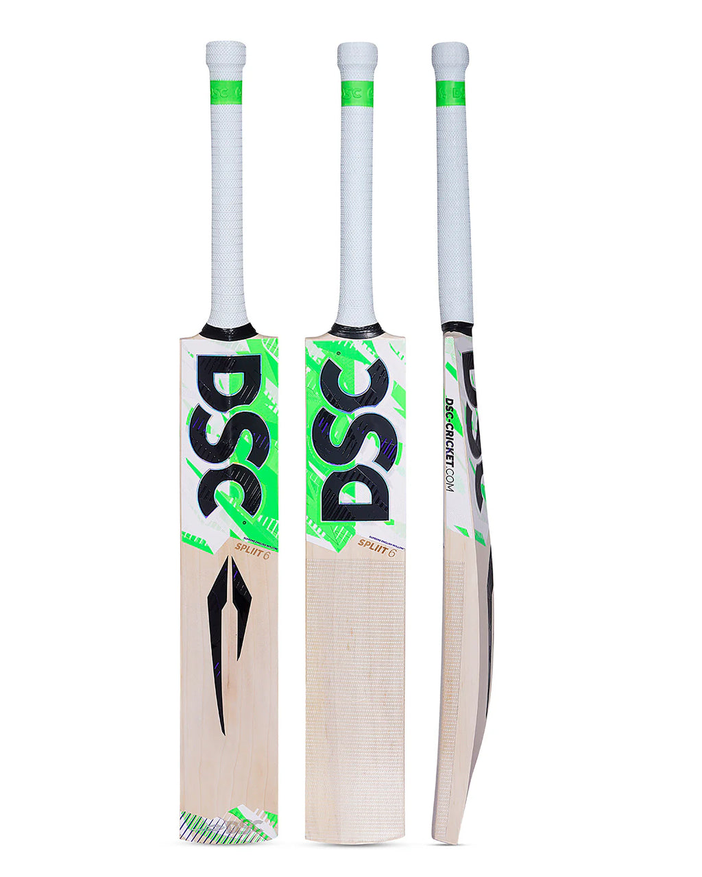 DSC Spliit 6 English Willow Cricket Bat Front View