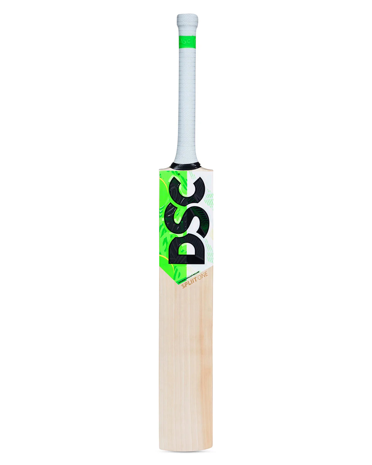 DSC Spliit One English Willow Cricket Bat Front View