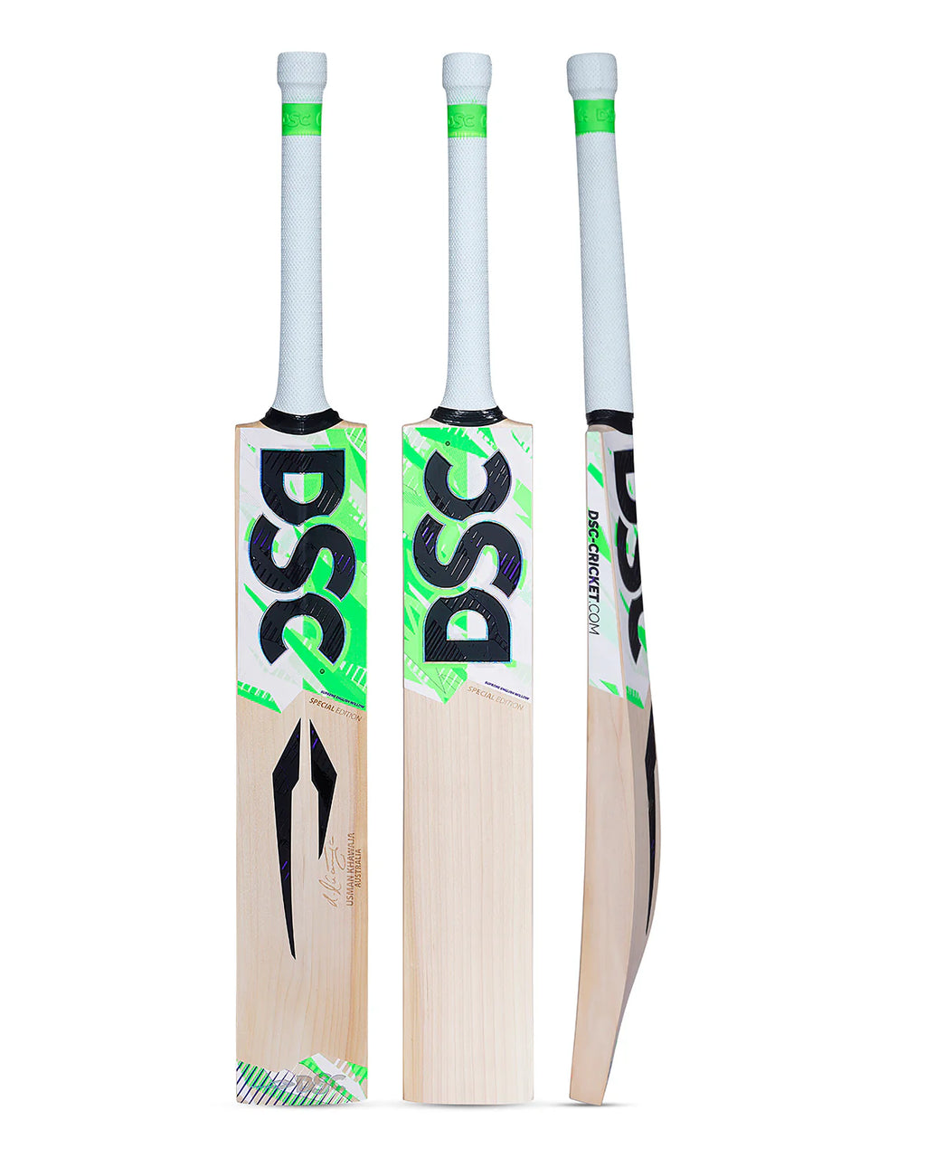 DSC Spliit Special Edition English Willow Cricket Bat Front View