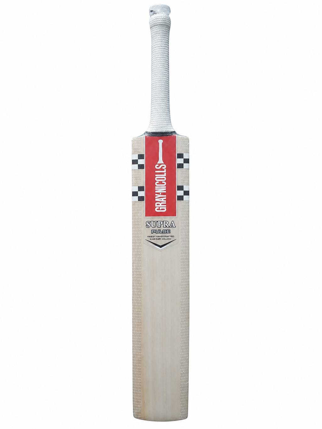 Gray-Nicolls Supra Pulse Kashmir Willow Cricket Bat Front View