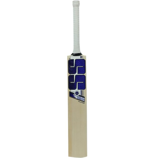 SS Junior Player English Willow Cricket Bat Front View