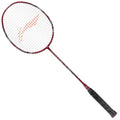 Li-Ning Super Series SS900 Black Red 80g badminton racquet with even balance and medium flex shaft.