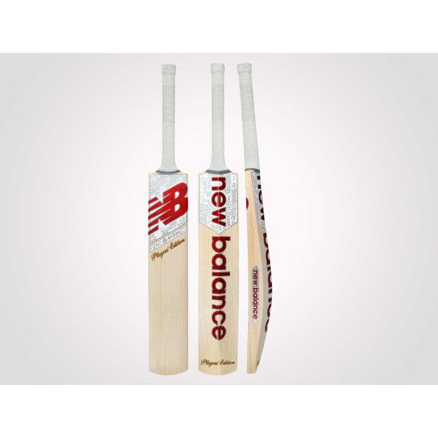 New Balance TC Players Edition English Willow Cricket Bat Front View