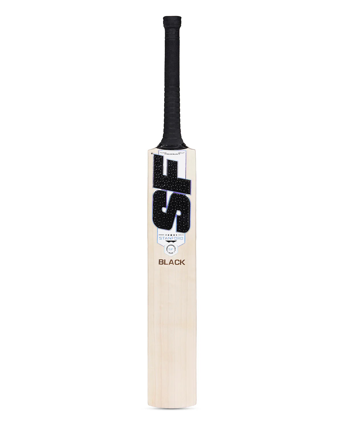 SF Black Edition English Willow Cricket Bat Front View