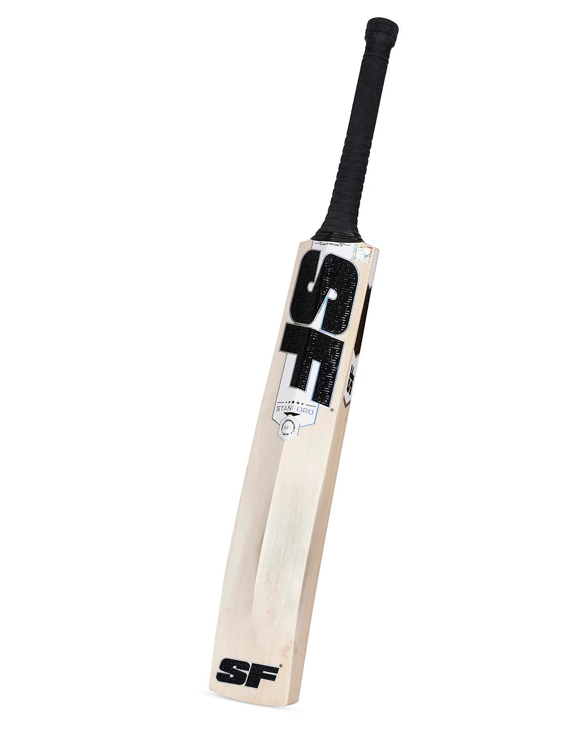 SF Black Edition English Willow Cricket Bat Rear View
