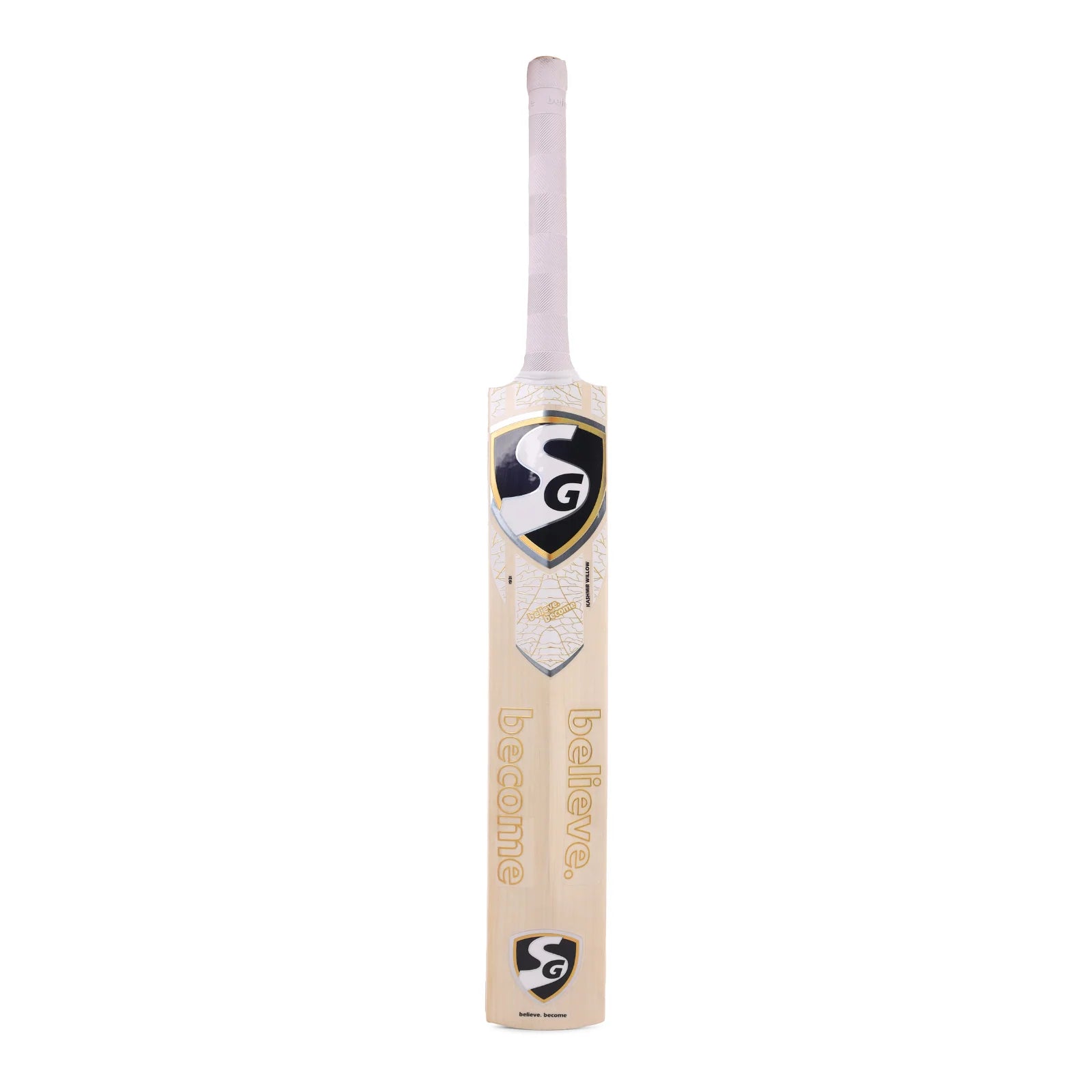 SG Cobra Gold Cricket Bat Rear View