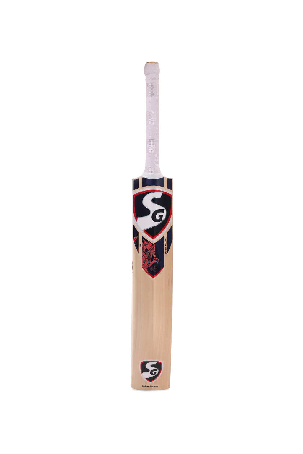 SG KLR Pro Cricket Bat Rear View