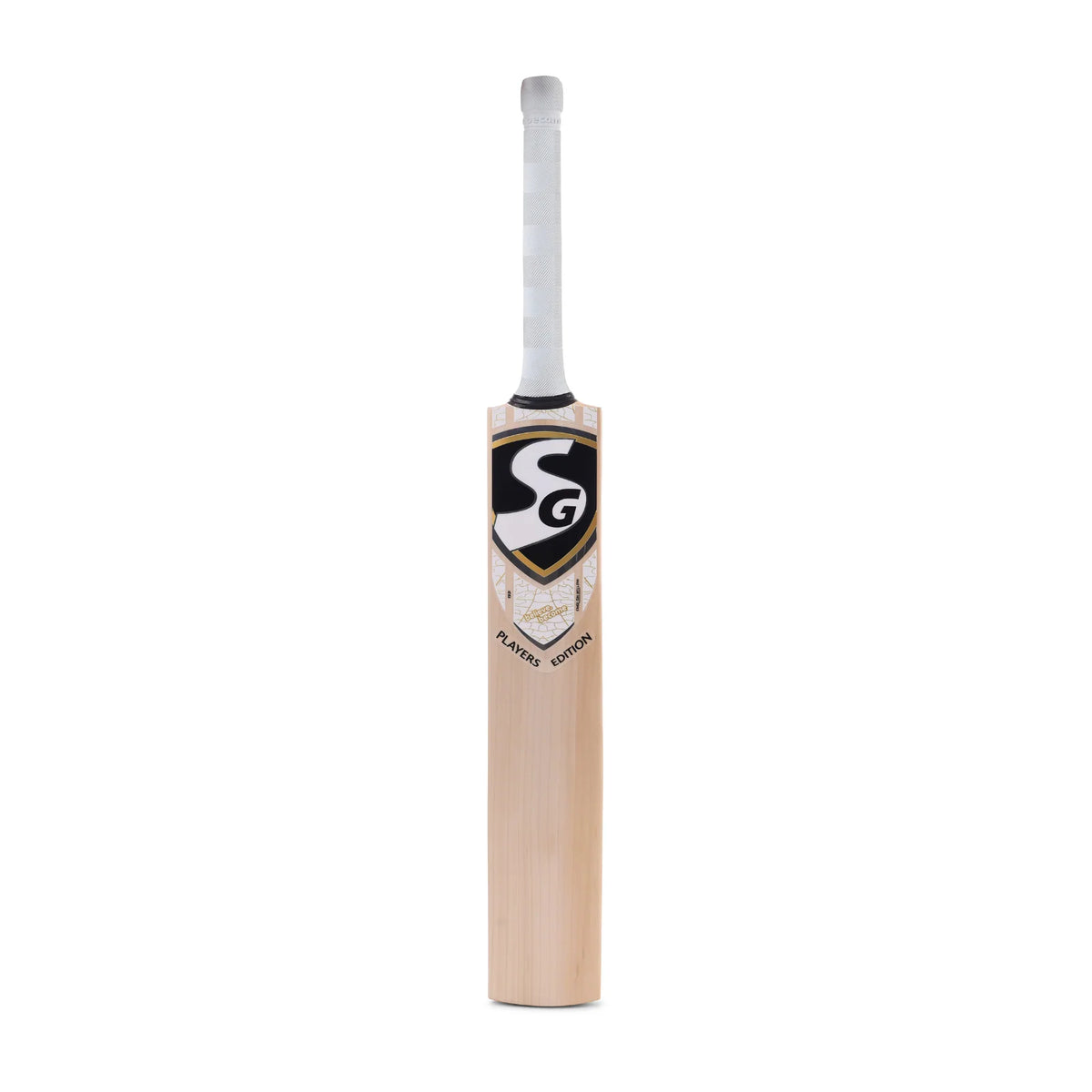 SG Players Edition Grade 1 English Willow Cricket Bat Front View