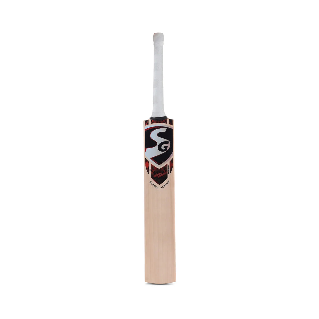 SG Sunny Tonny Grade 1 English Willow Cricket Bat Front View