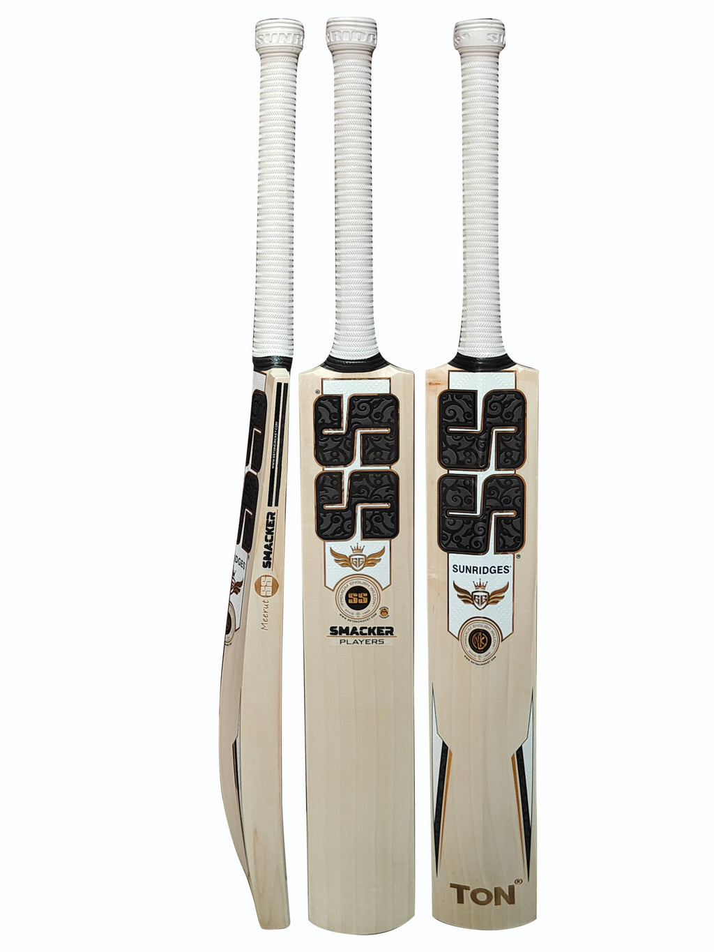 SS GG Smacker Players English Willow Cricket Bat Front View