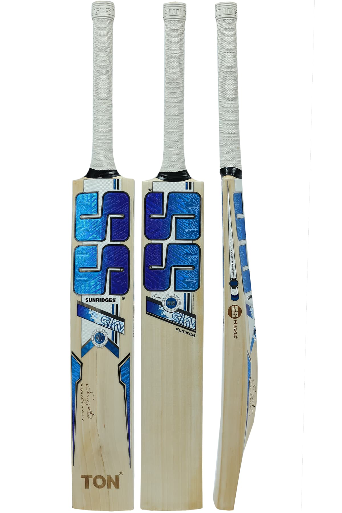 SS SKY Flicker English Willow Cricket Bat Front View