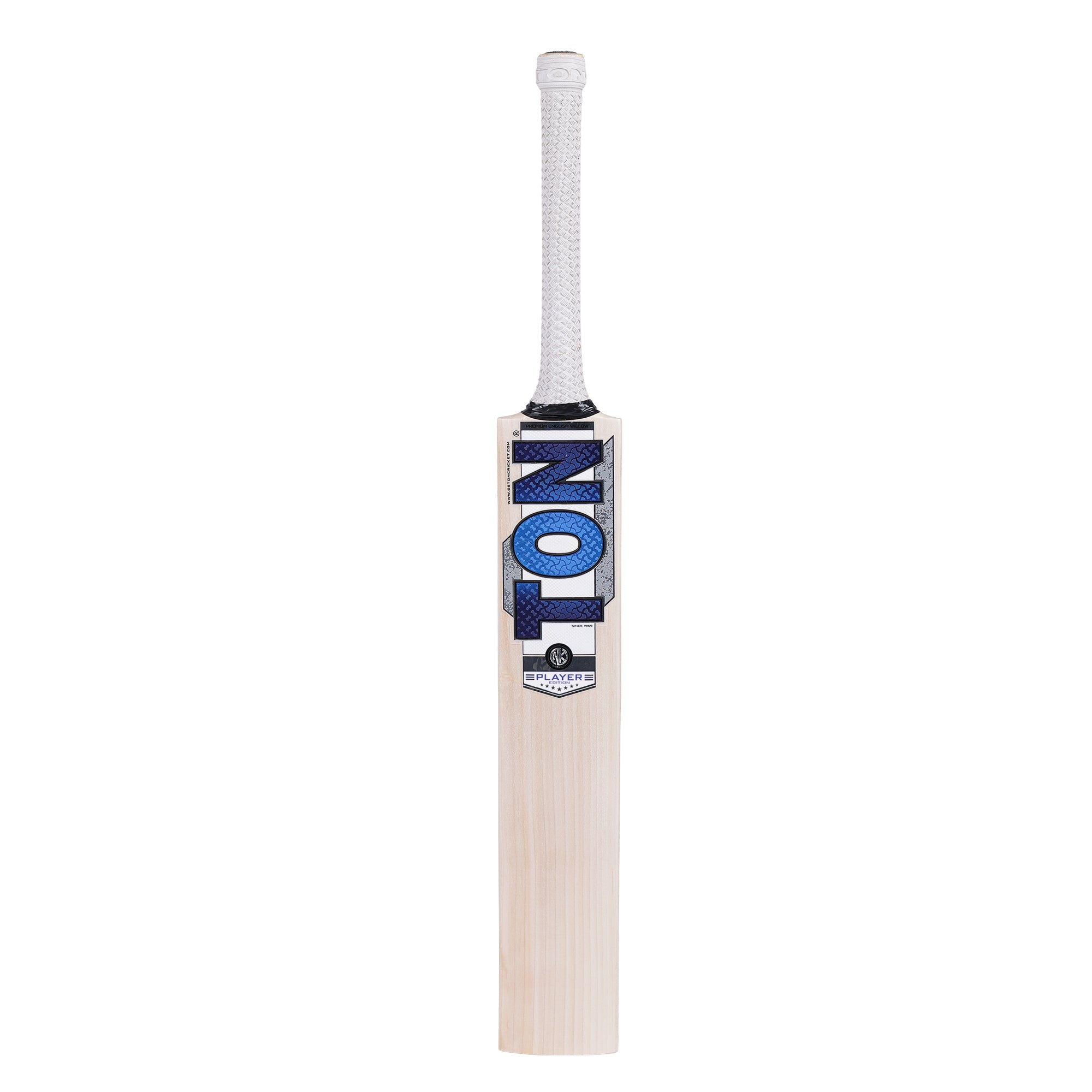 SS TON Player Edition English Willow Cricket Bat Front View