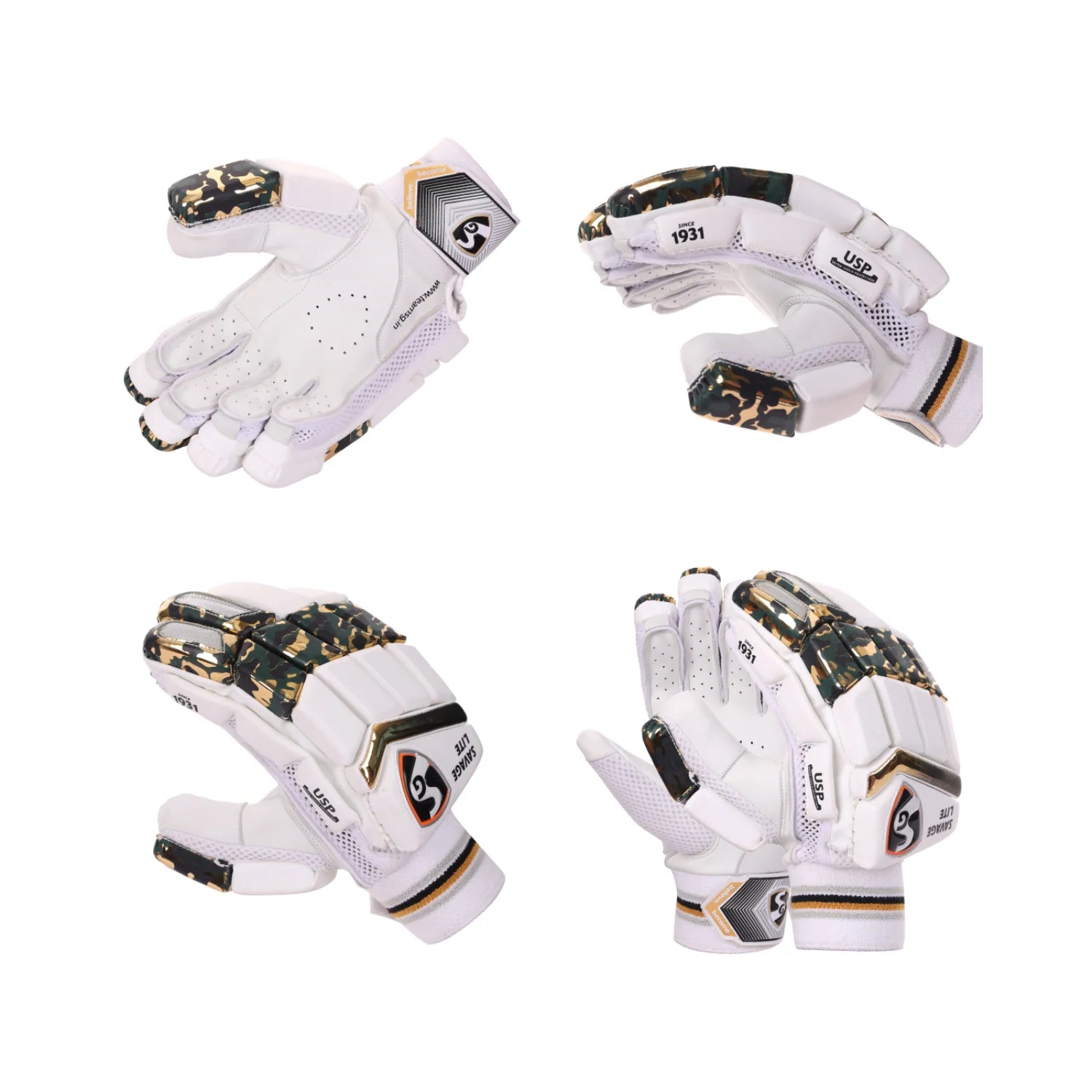 SG Savage Lite Batting Gloves