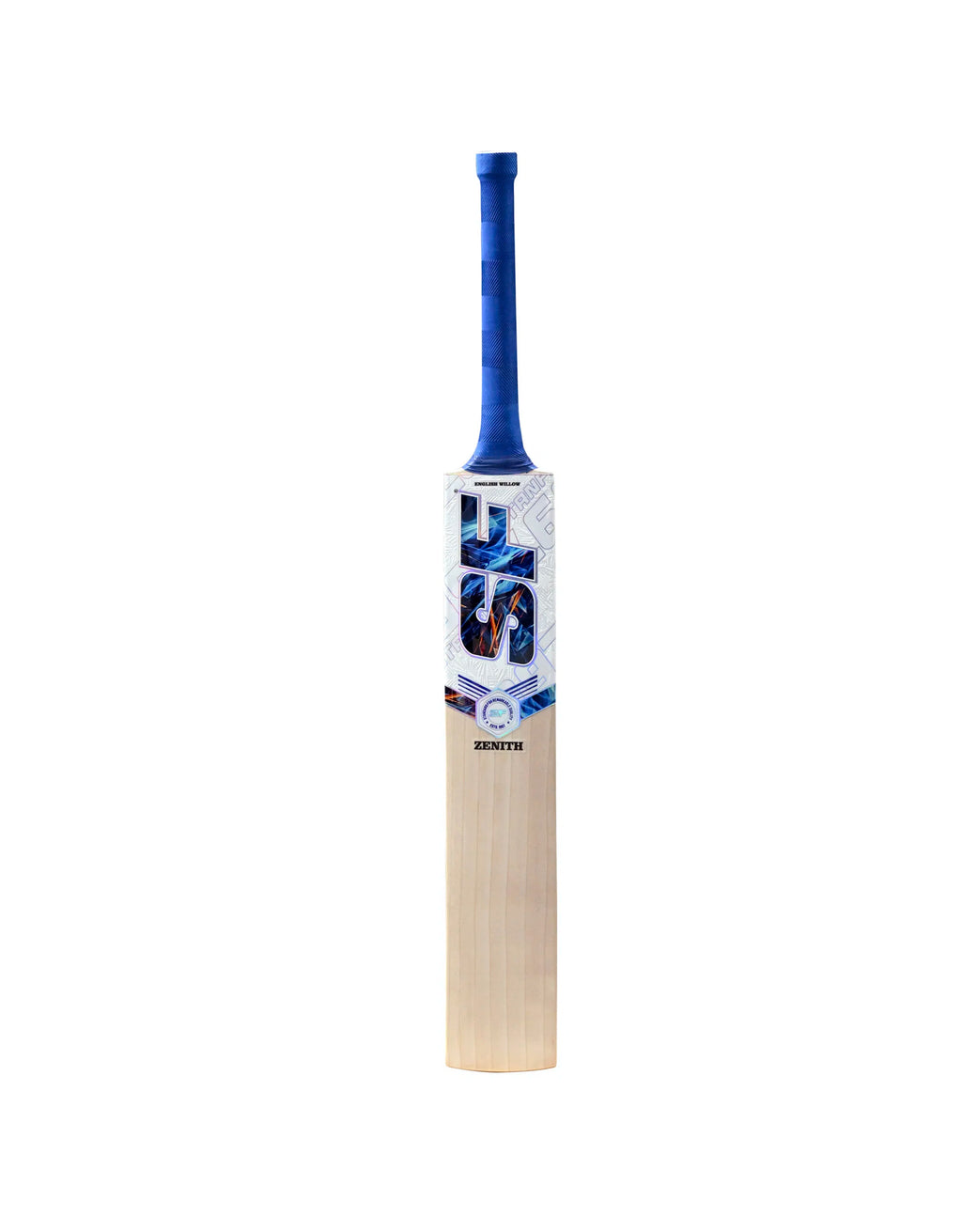 SF Zenith English Willow Cricket Bat Front View