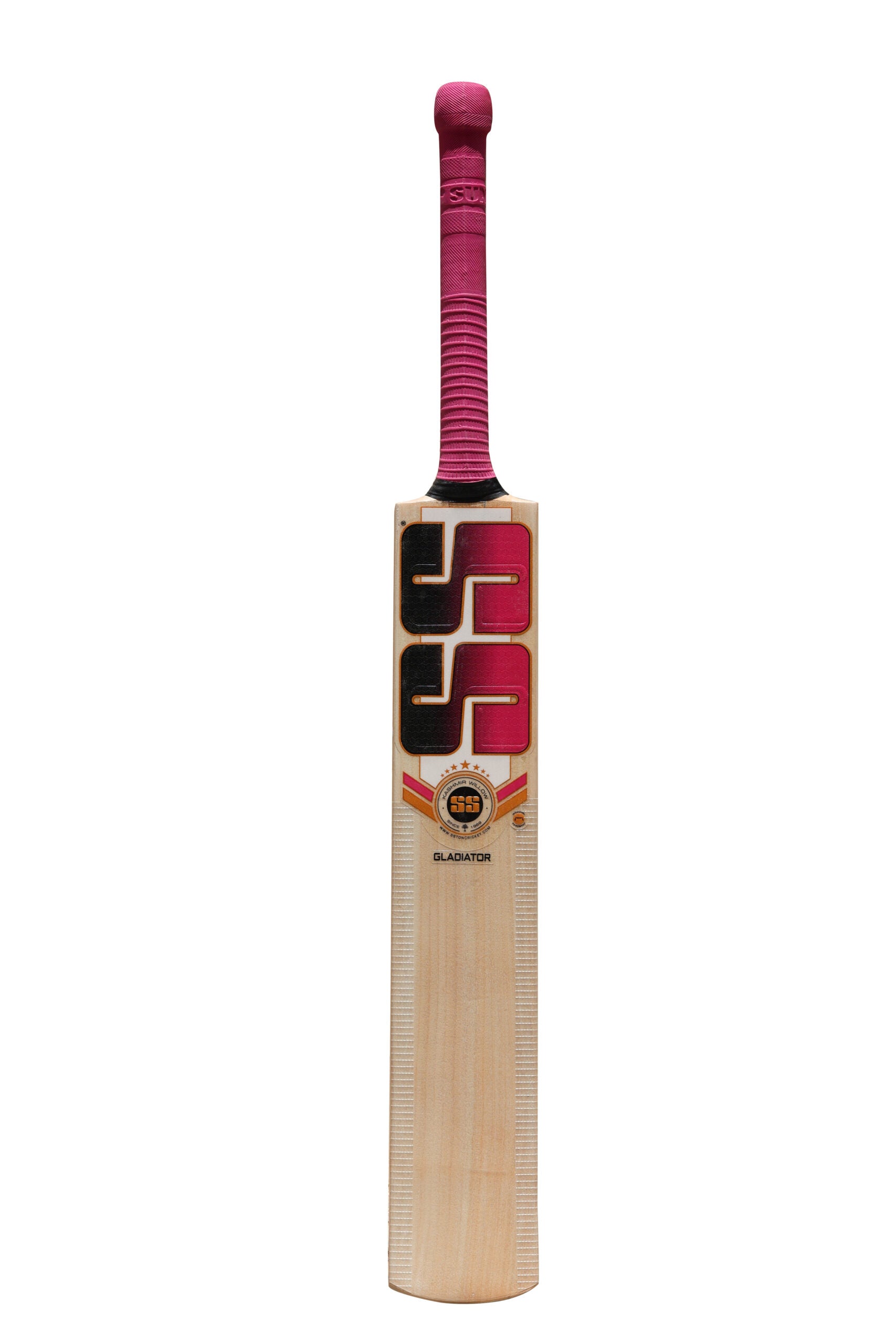 SS Gladiator KW Kashmir Willow Cricket Bat Front View