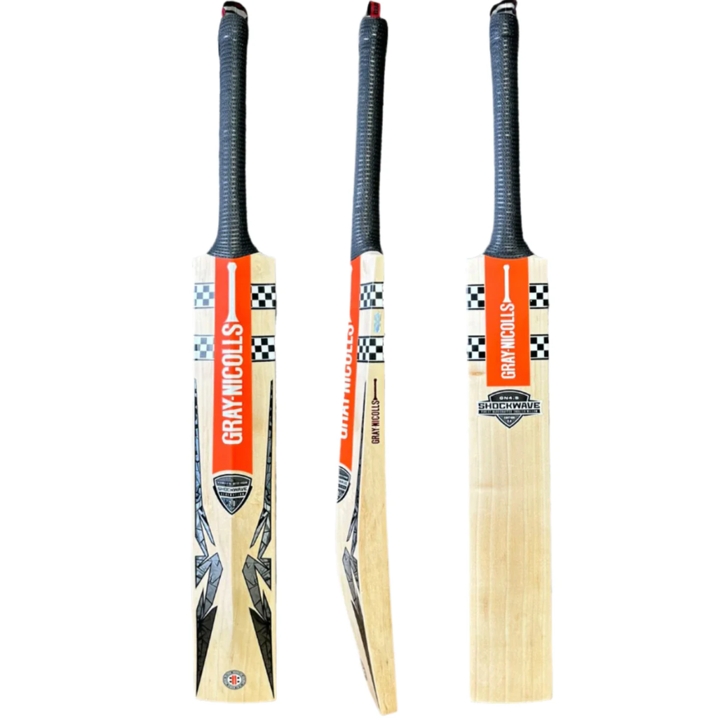 Gray-Nicolls GN5 Shockwave English Willow Cricket Bat Front View