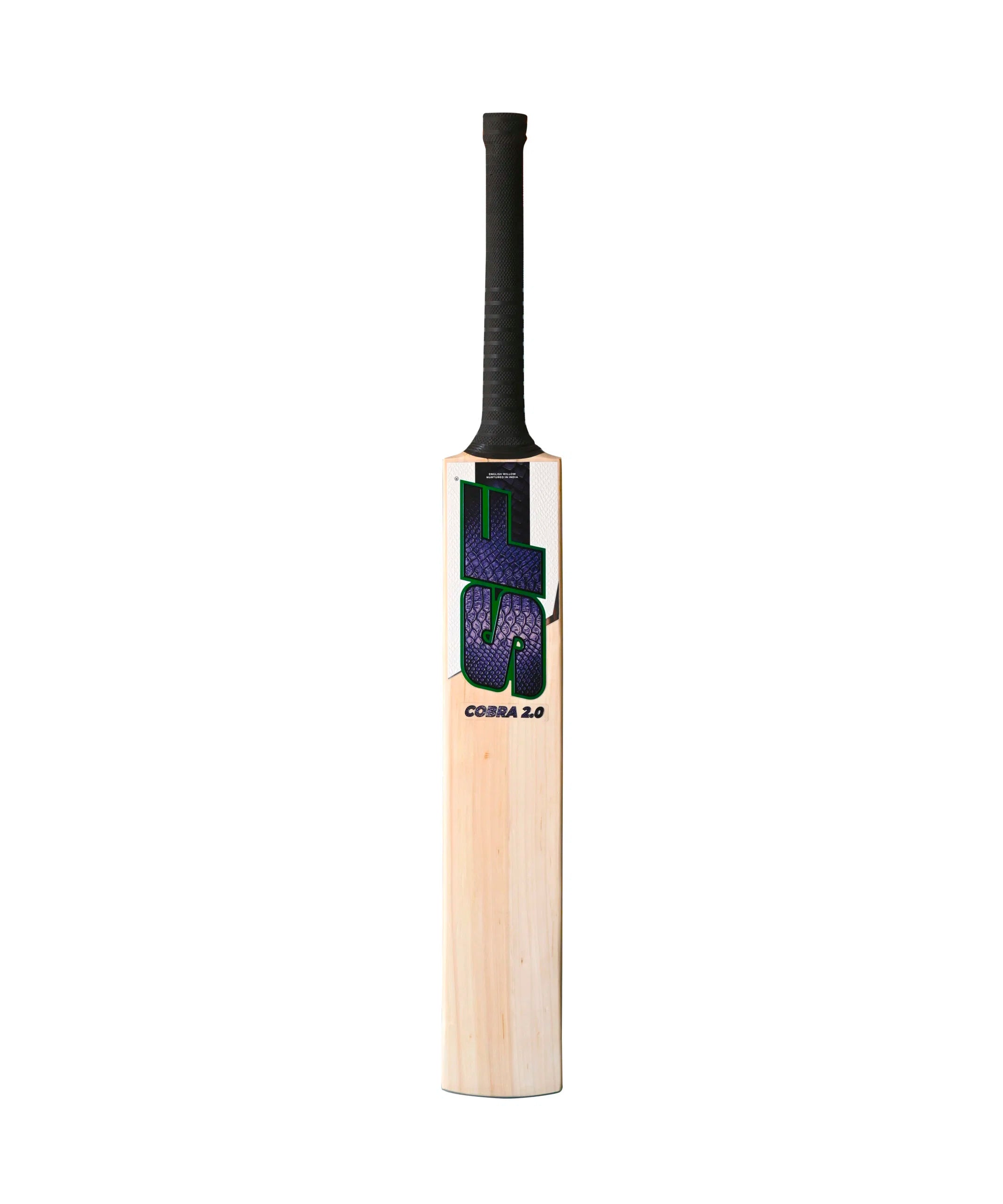 SF Cobra 2.0 Kashmir Willow Cricket Bat Front View