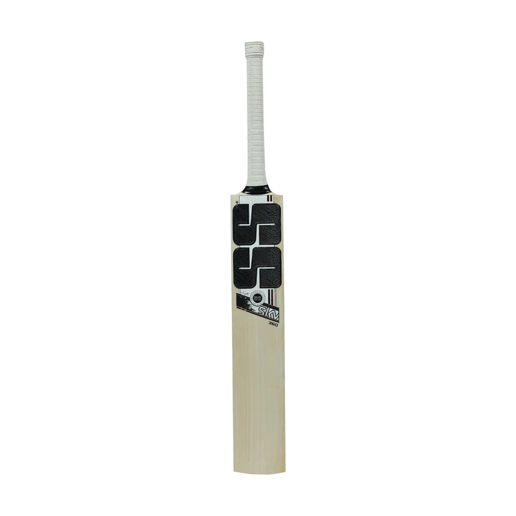 SS Sky 360 Grade 2 English Willow Cricket Bat short handle with full profile and thick edges.