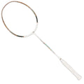 Li-Ning Windstorm 76 White 5U badminton racquet with head light balance and flexible shaft for speed and defensive play